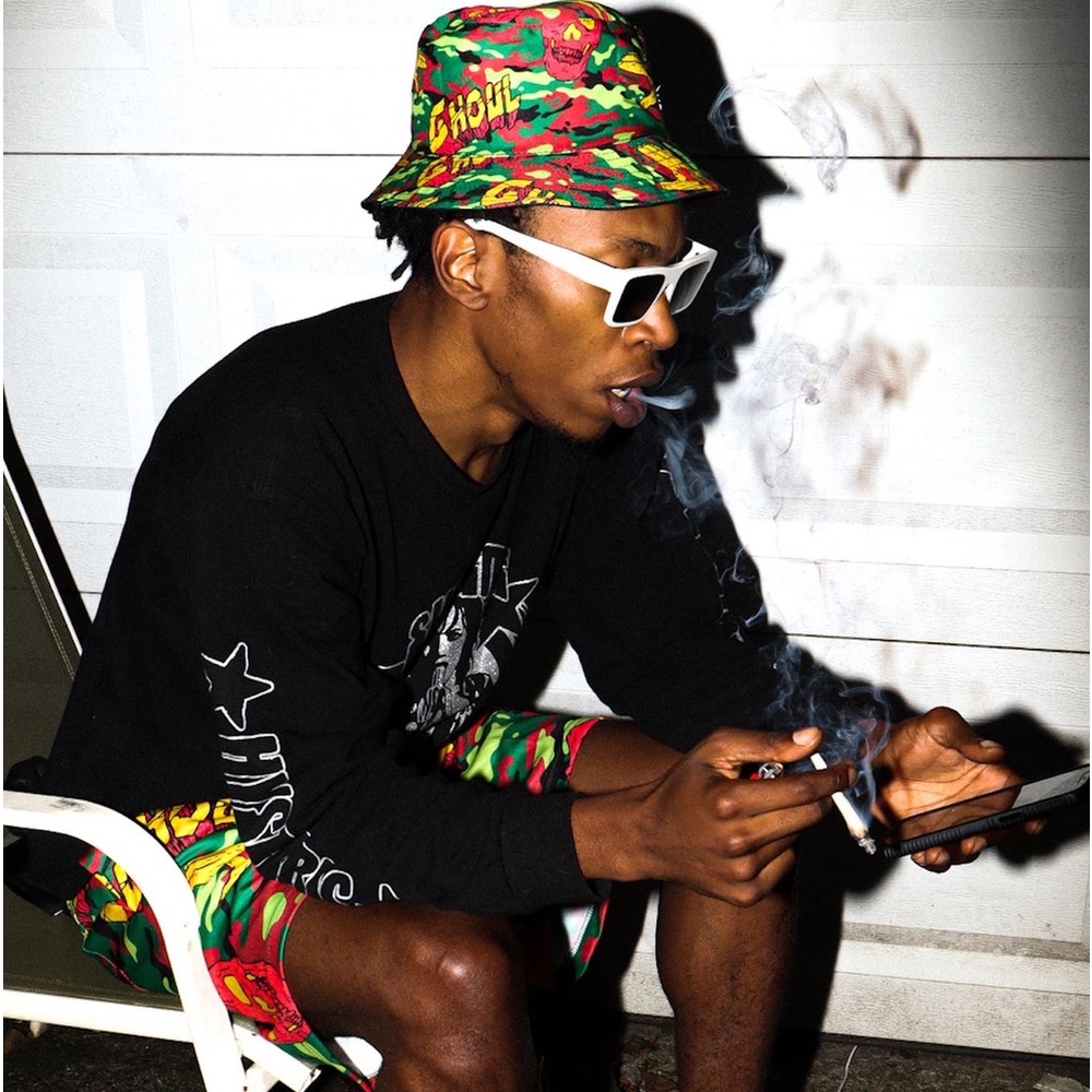GHOUL CAMO PRINT SHORTS
